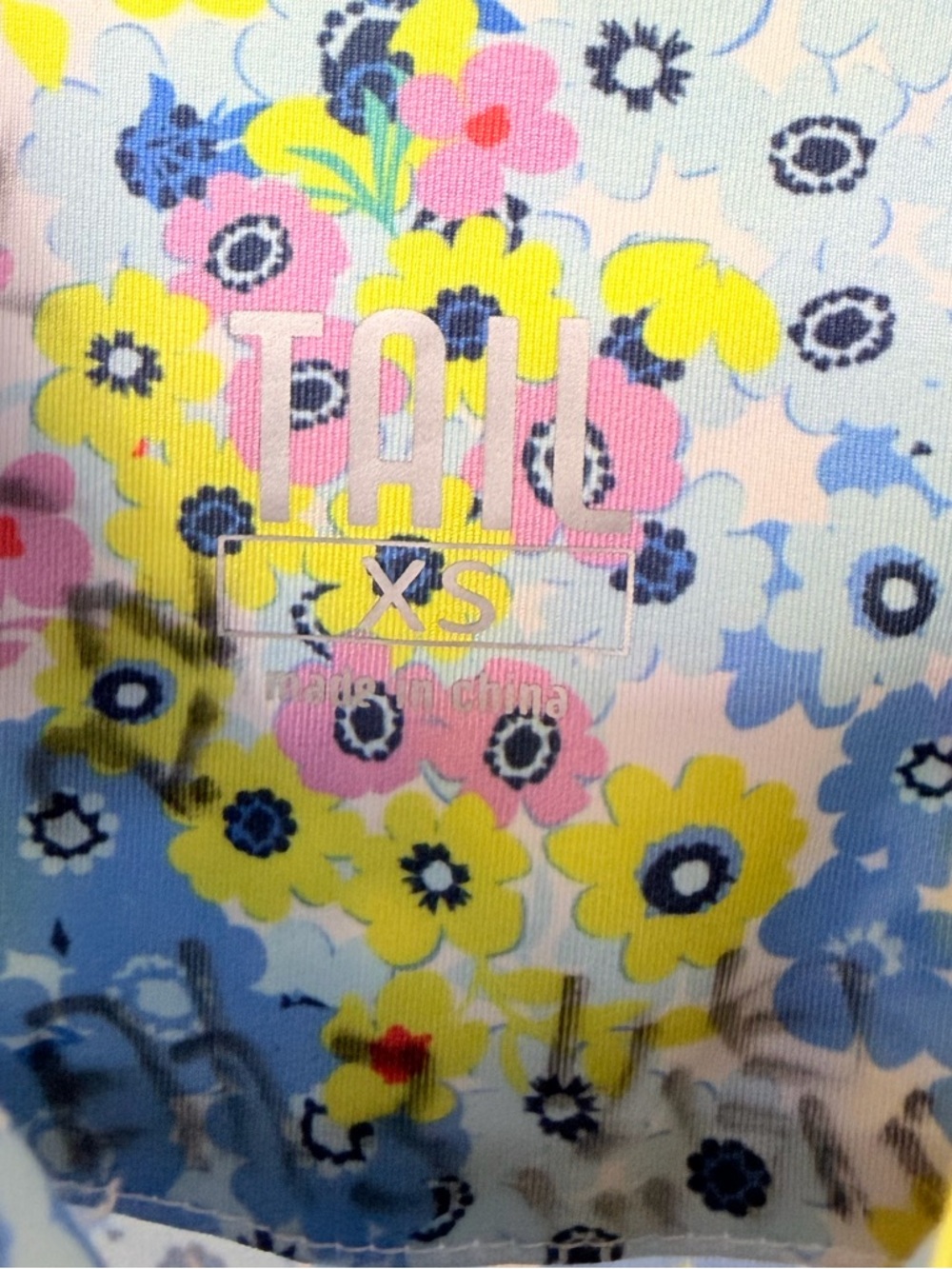 Tail Short Sleeve Floral Pullover Athletic Dress in Multi Size XS - Picture 2 of 5
